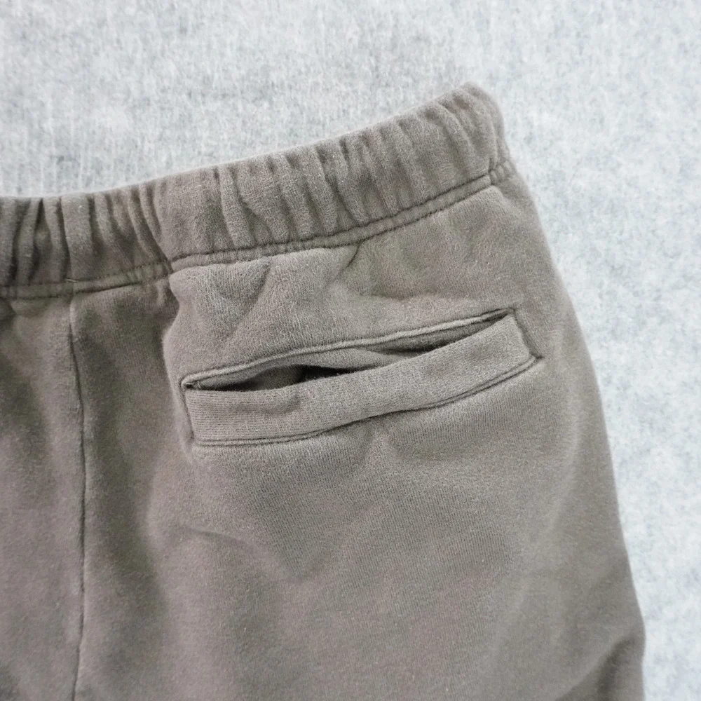 Teddy‎ Fresh Sweatshorts Womens XL Gray Elastic Waist Draw String Logo